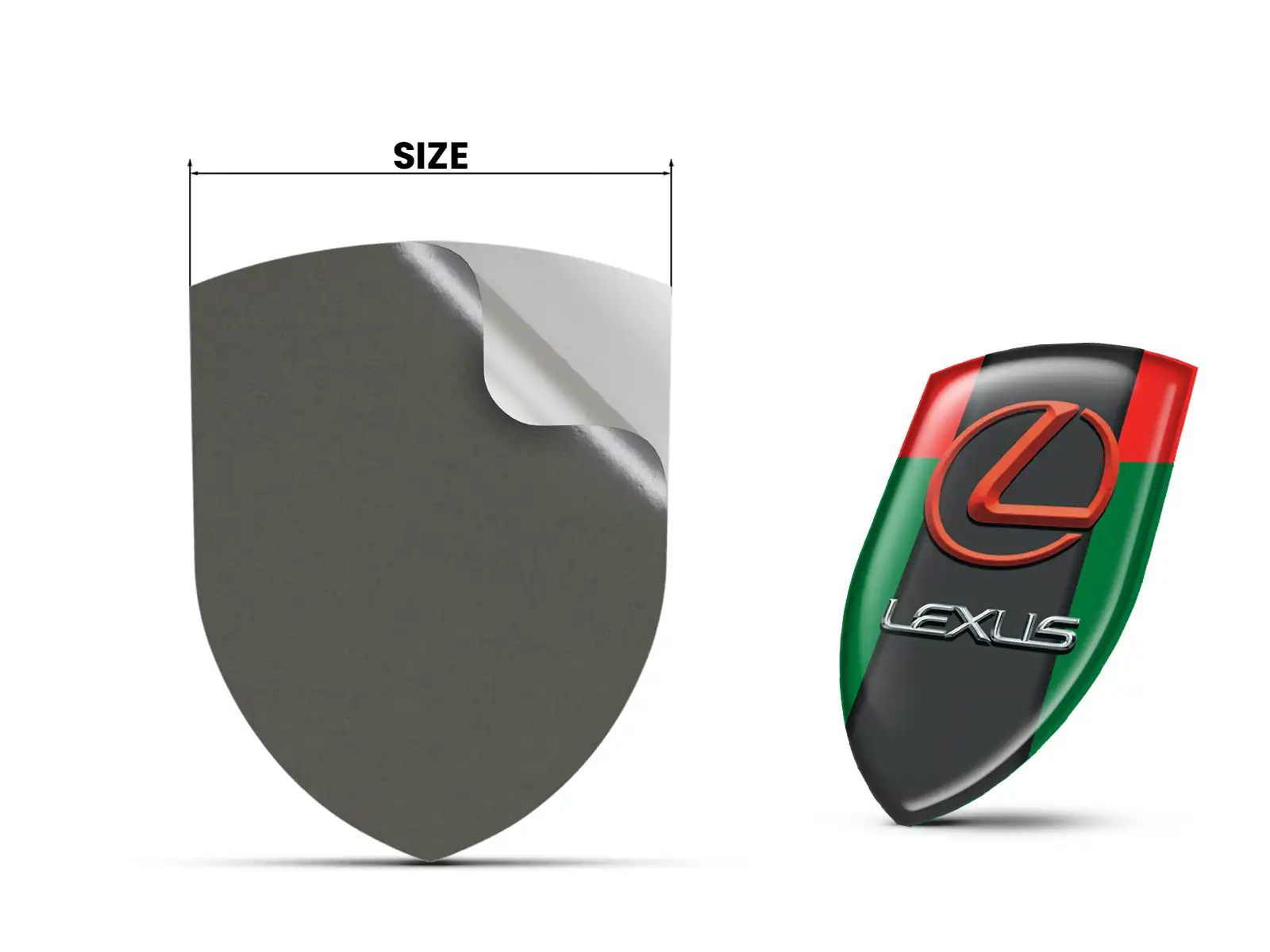 Lexus Heckscheibensticker Limitiert Universal Robust